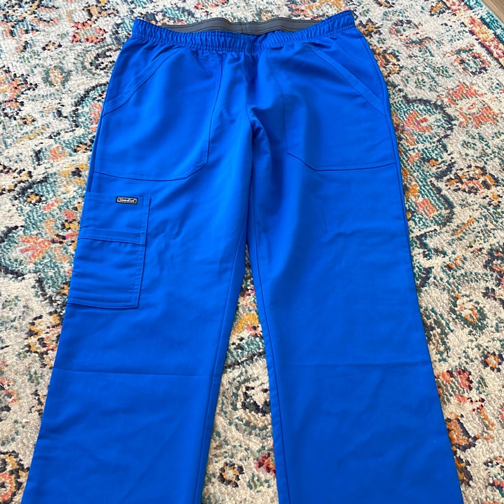 Royal Blue Scrub Pants